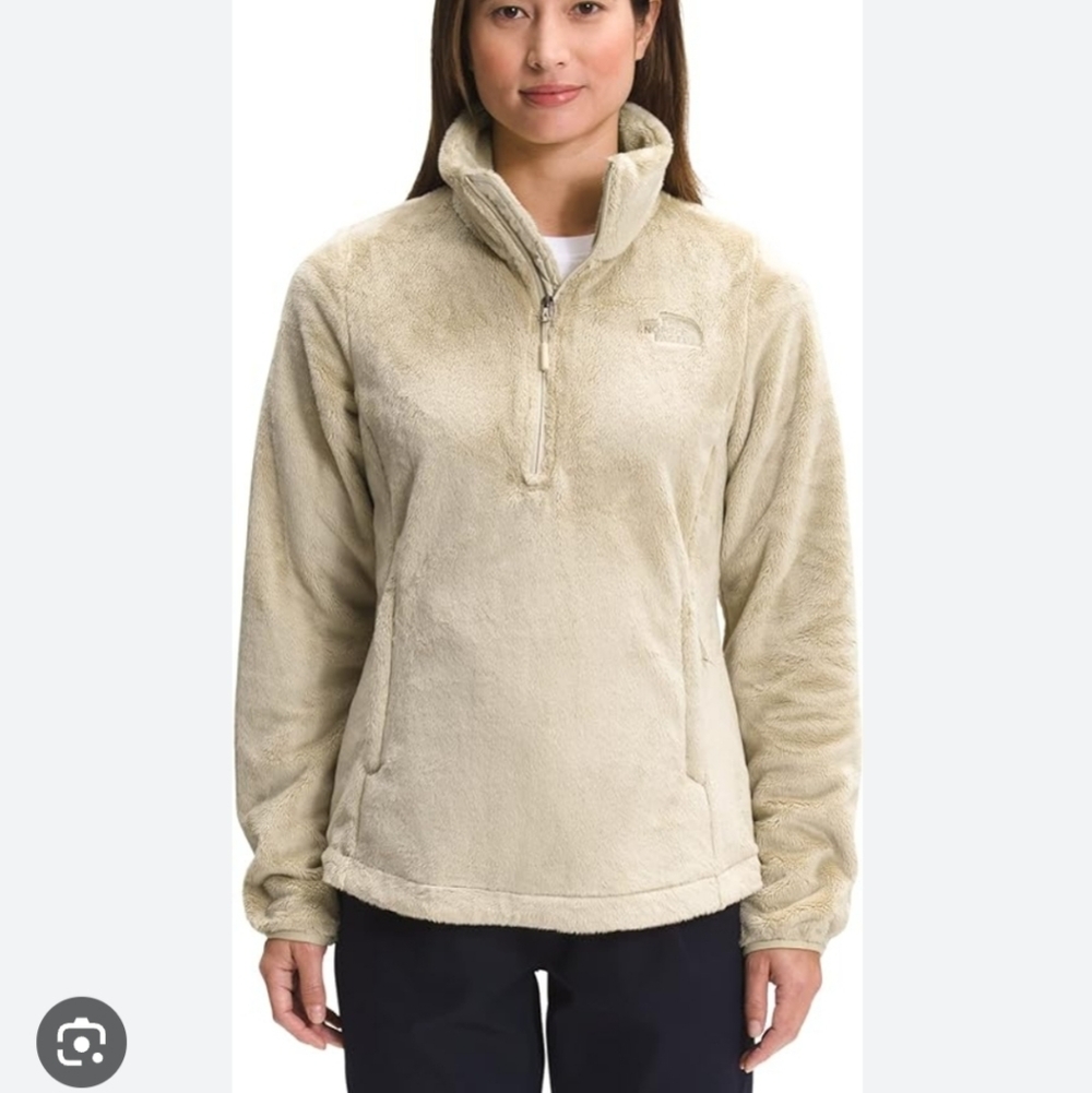 North face osito 1/4 zip pullover